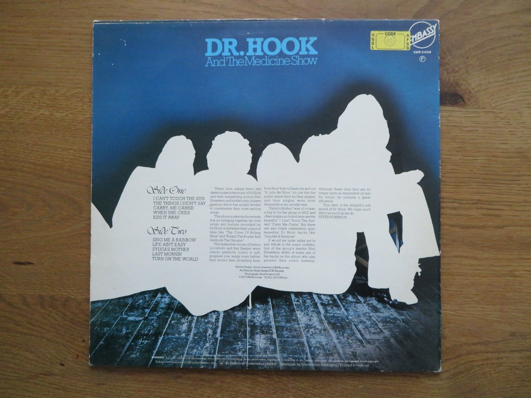 Dischi in vinile: DR HOOK SHAME – Nuovo (secondo la descrizione) da Zürich venduto da max_cp5f 1