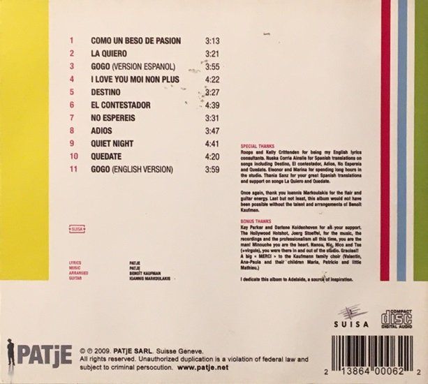 CDs: Pasaporte - Patje – Gebraucht aus Grüningen von azulgris 1