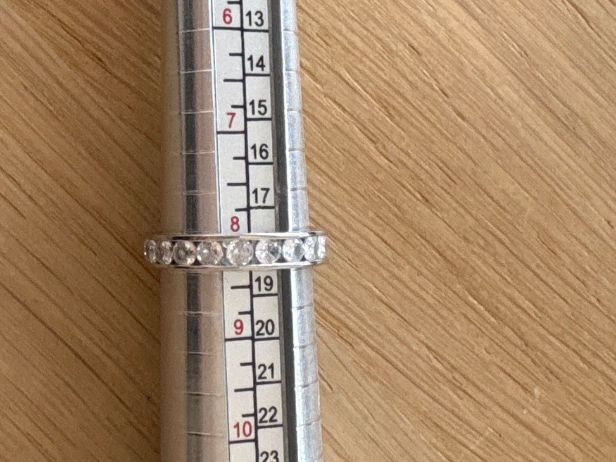 Ringe: Luxus Elegante Gr.18/8 Ring Memoire  Farbe Silber – Gebraucht aus Biel-Bienne von Roserosse13 6