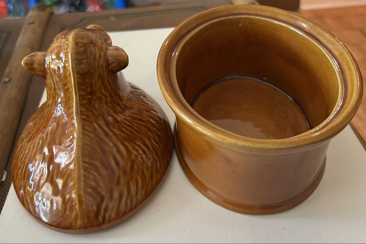 Pentole: Kleiner Keramik Topf oder Schale  – Usato da Bülach venduto da larson27 3