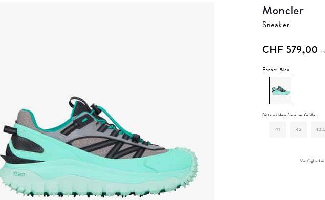 Moncler Scarpe da donna: Moncler Trailgrip Sneakers 38 – Usato da Collonges venduto da Auganien 9