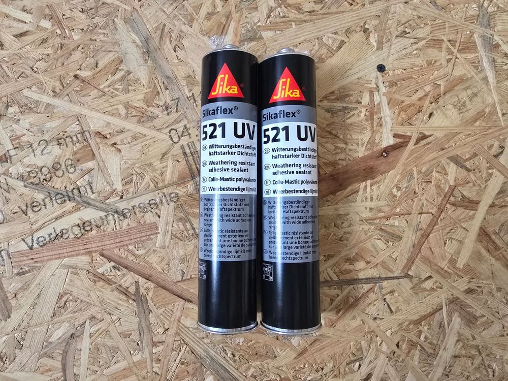 SikaFlex 521 UV 300ml Adesivo Sigillante Poliuretanico Polimero Resistente Alle Intemperie e UV Grigio | Leroy Merlin