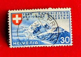 LANDI 227 ITALIENISCH VOLLSTEMPEL LE PRESE POSCHIAVO 1939