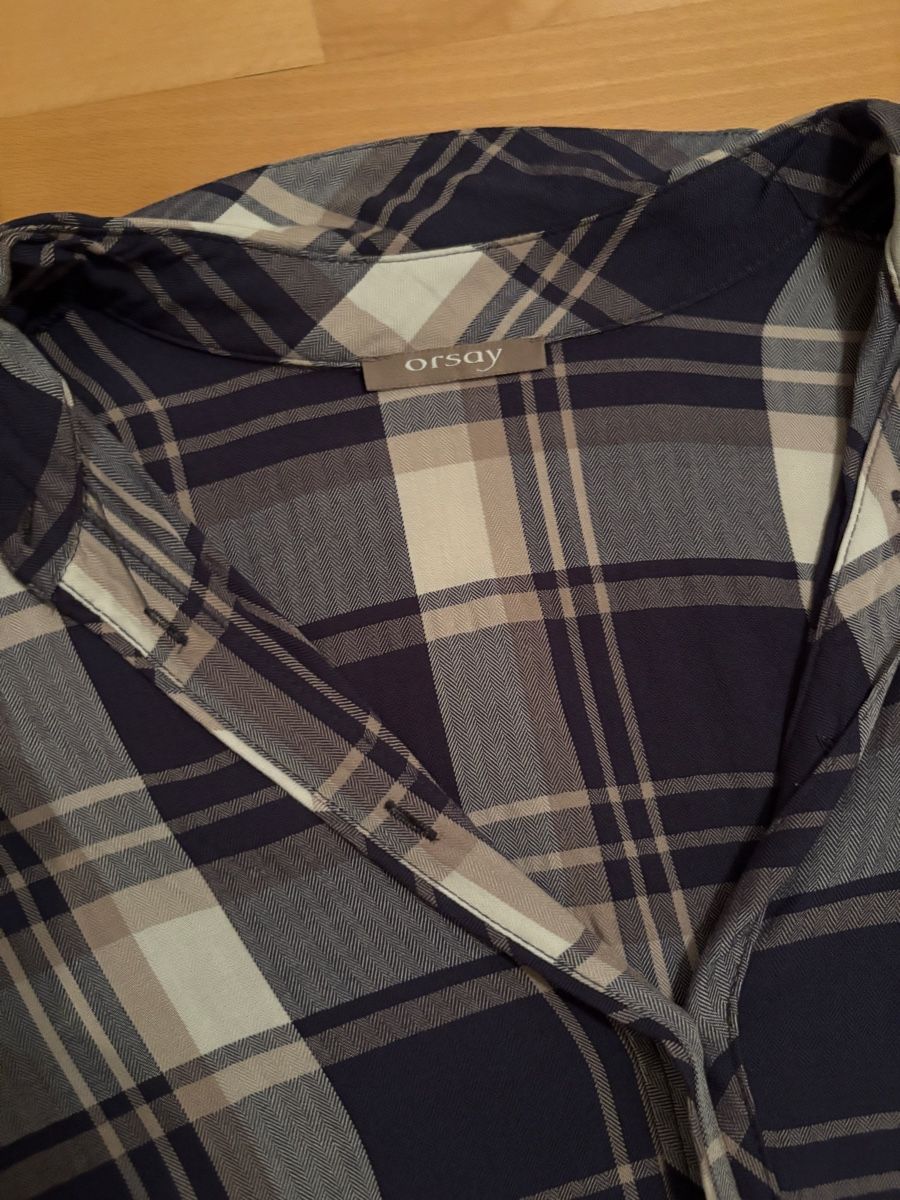 Orsay Camicette: Shirt Orsay 36, blue-pink – Usato da Rolle venduto da gos_2xy5 1