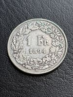 Monnaie Suisse 🇨🇭 1894 1fr argent 