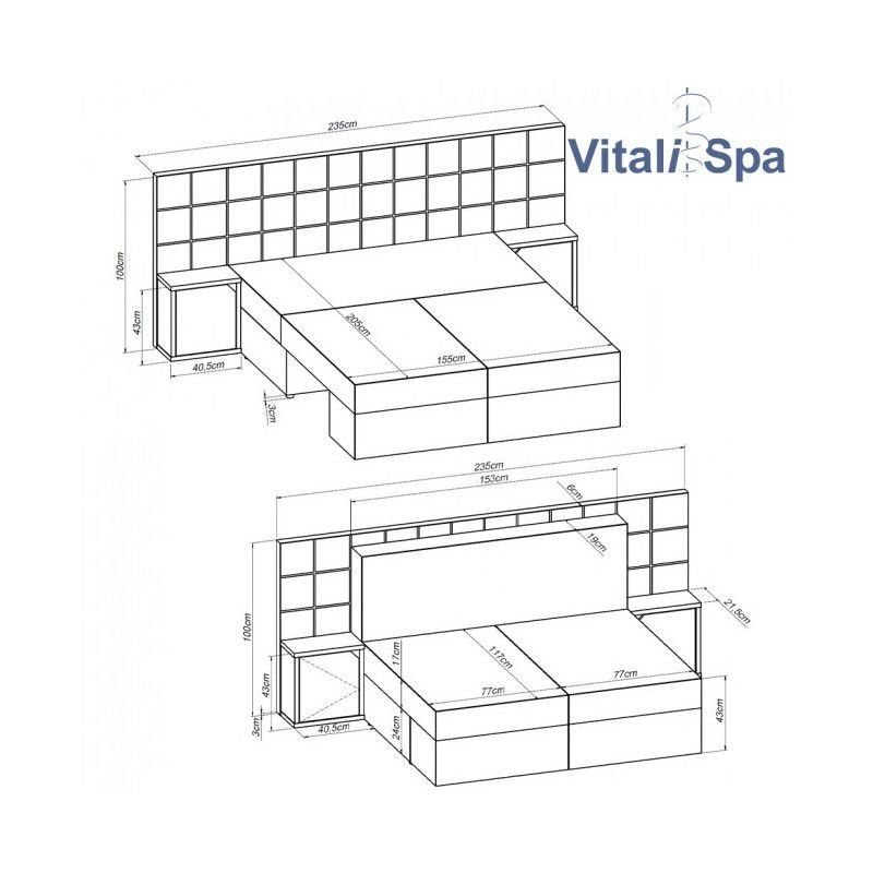 Divani: Sofa Dreisitzer mit Schlaffunktion - Grau/Anthrazit – Nuovo e nell'imballaggio originale da Wallenwil venduto da toesstal-vertrieb 8