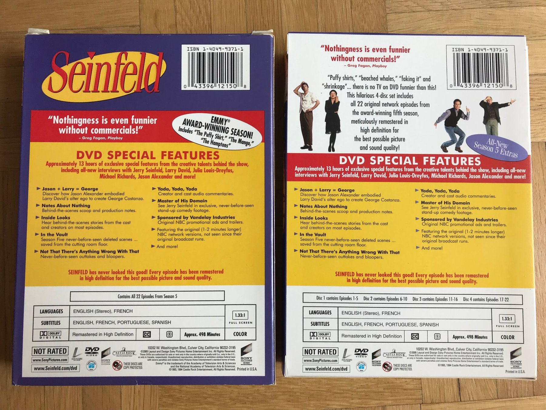 Tutti i DVDs: Seinfeld - Season 5 - DVD – Usato da Zürich venduto da Malcom 4