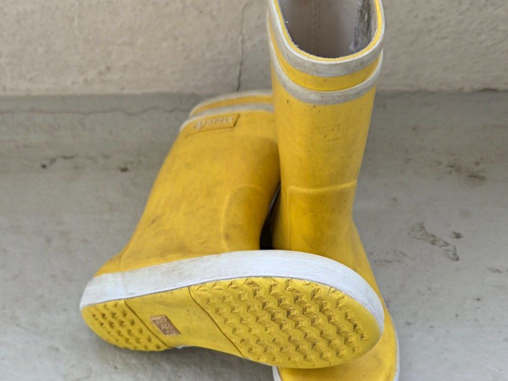 Scarpe per ragazzi: Aigle Gummistiefel Gr. 26 Gelb – Usato da Zürich venduto da ric_zh22 1