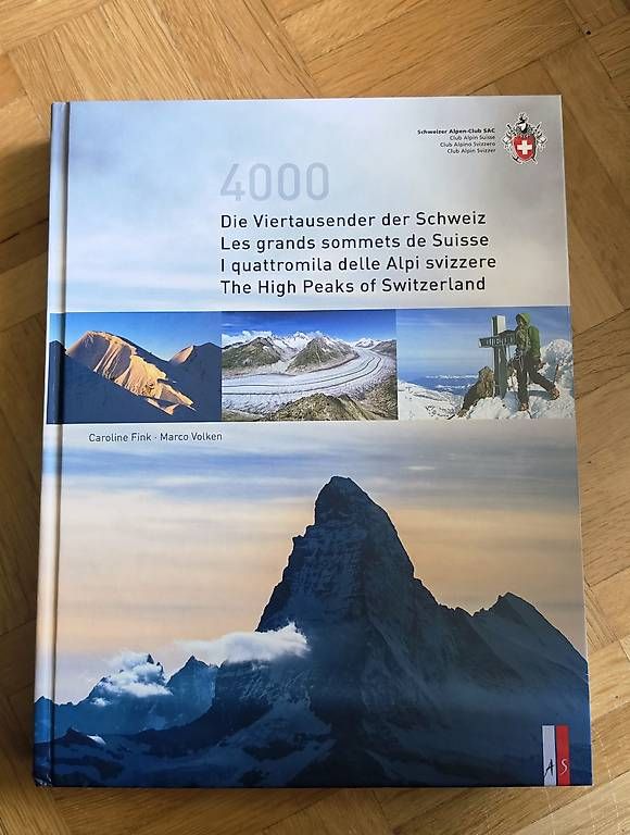 Libri: 4000 DIE VIERTAUSENDER DER SCHWEIZ – Usato da Visp venduto da Glaci2212 2