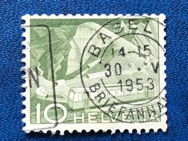 Nr.299 mit Stempel Bergbahn  1949