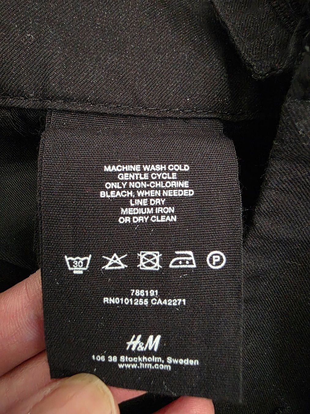 H&M Gonne: Schwarzer, klassischer Rock Gr40 – Usato da Thalheim venduto da silvara01 4