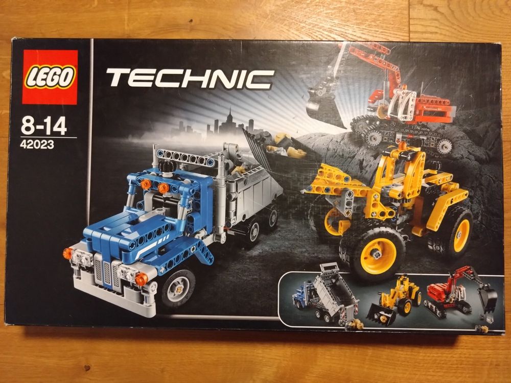 Lego Technic 42023 LKW Bagger Radlader / zerlegt+sortiert (Gebraucht ...
