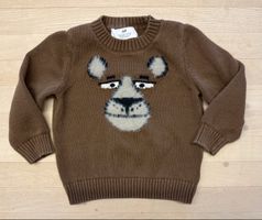 Baumwoll Strick Pullover H&M Bär Grösse 92 guter Zustand