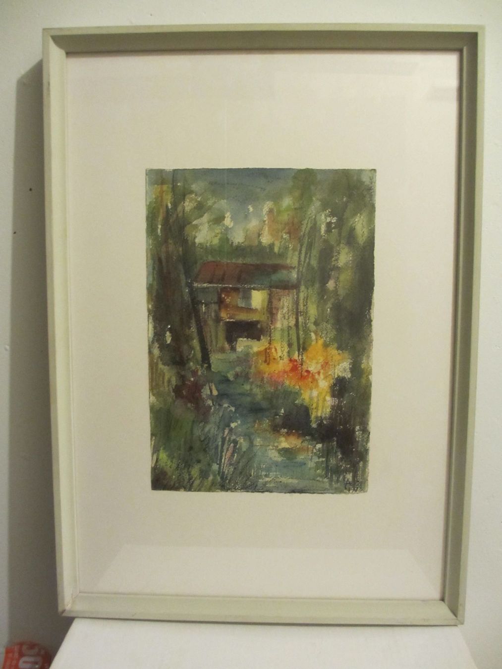 Gemälde: ORIGINAL Aquarell mit schönem Rahmen - ein Geschenk? – Gebraucht aus Adliswil von Shee