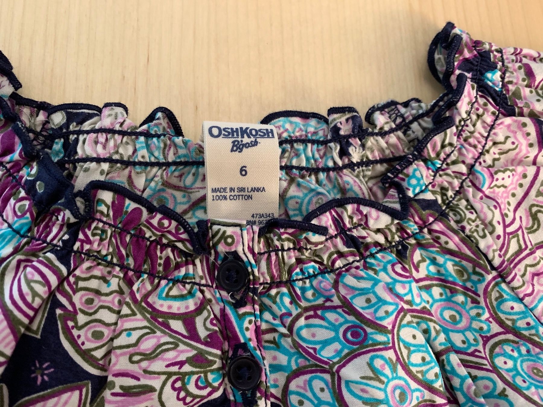 Blusen, T-Shirts & Tops: Mädchen OshKosh Bluse - Gr. 6 ~ 114 Neu – Neu (gemäss Beschreibung) aus Zürich von Gross9 1