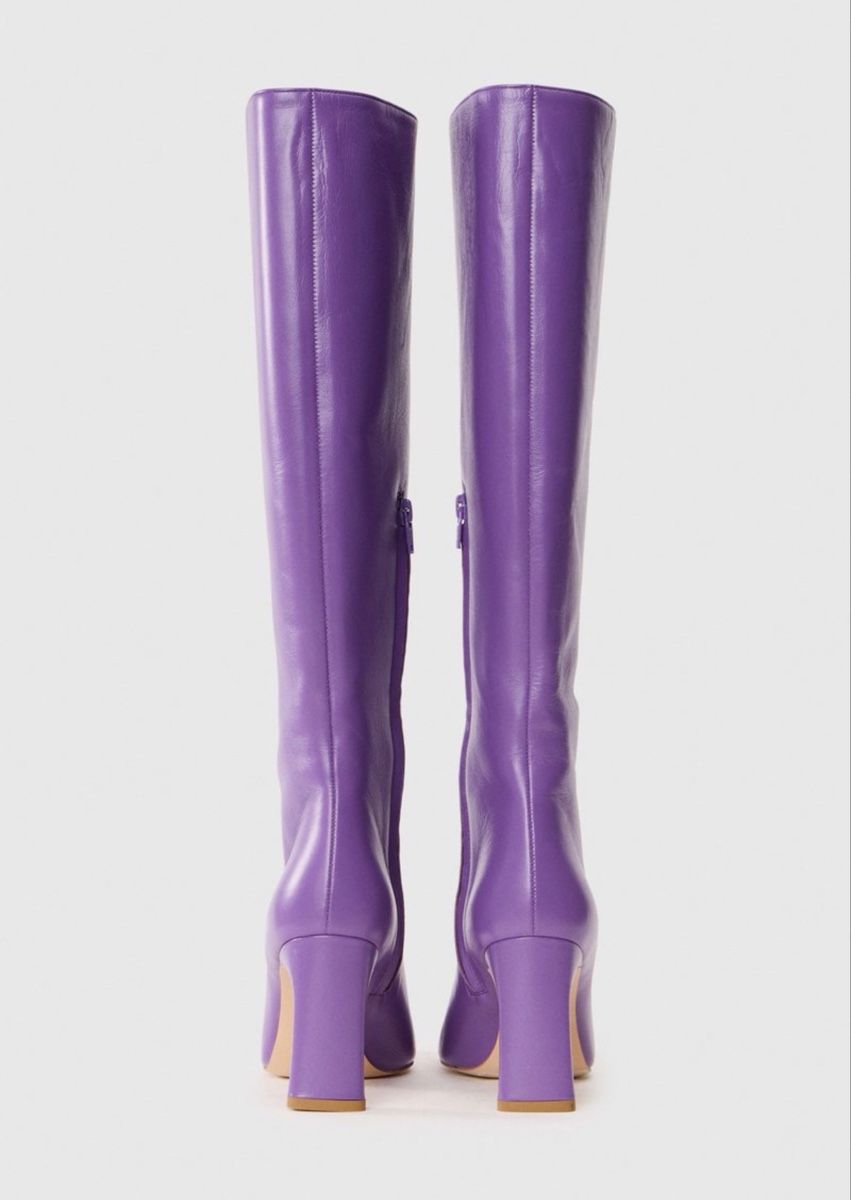 Liu Jo Scarpe da donna: Lila Lederstiefel, Grösse 39 - Leder – Nuovo (secondo la descrizione) da Egerkingen venduto da ear_k6fg 2