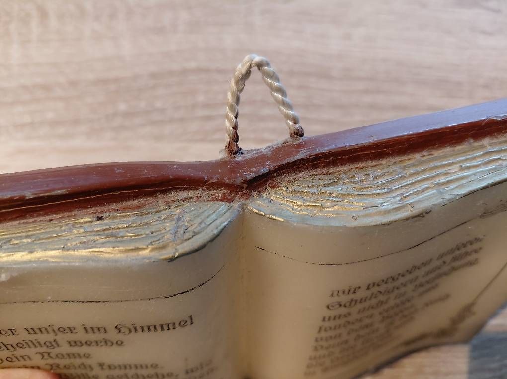 Tutte le decorazioni: Wachstafel Unser Vater – Usato da Dietikon venduto da Chadascha 3