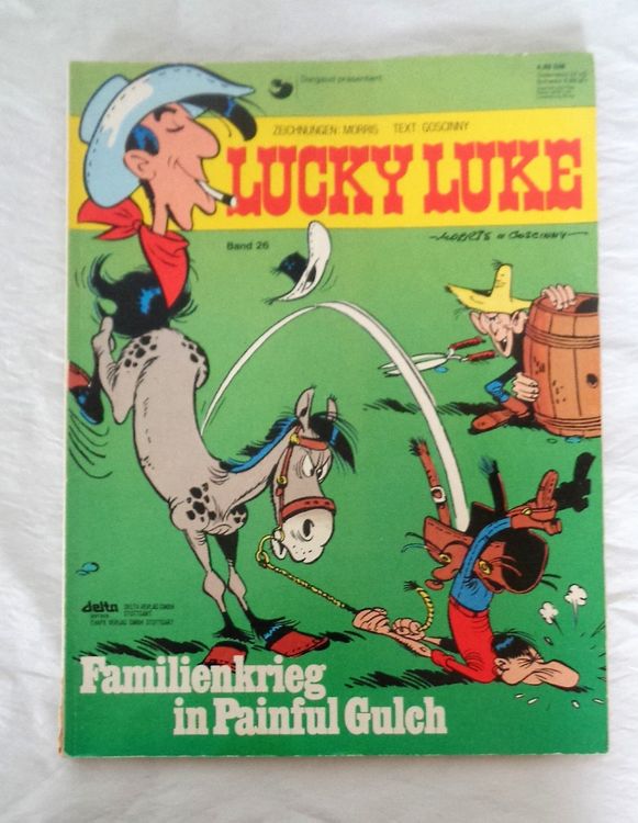 LUCKY LUKE 19 LES RIVAUX DE PAINFUL GULCH EDITION De 1969