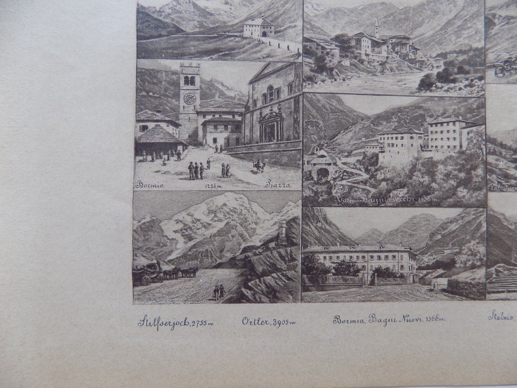 Gravures: Bormio Stelvio – D'occasion à Risch par Rischli15 5