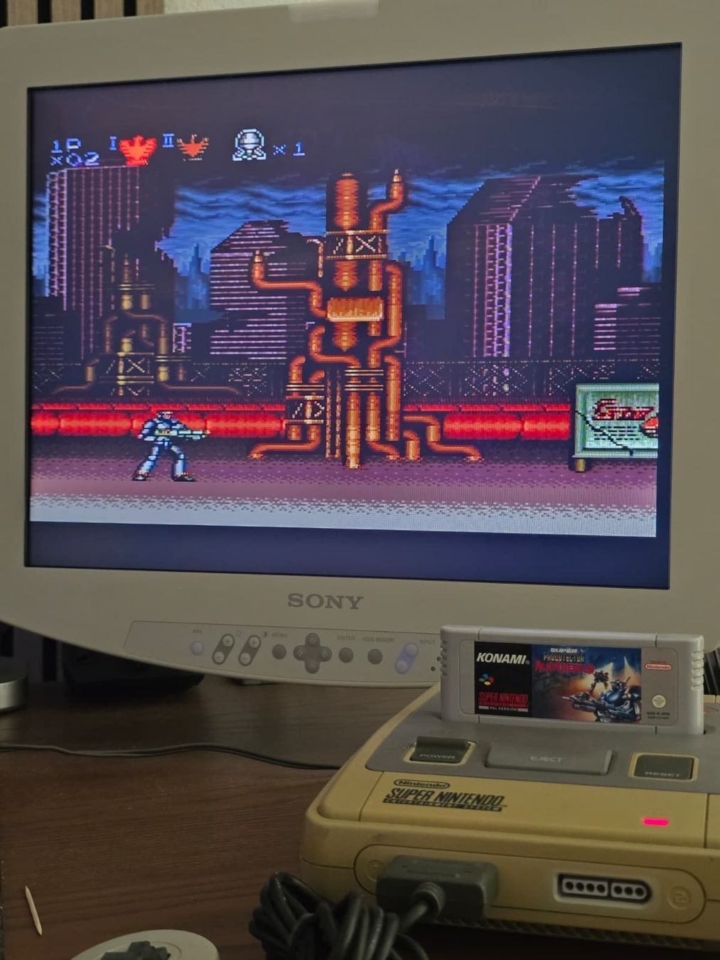 Nintendo Konsolen: Nintendo SNES PAL Konsole + 2 Controller – Gebraucht aus Emmen von BieteNurSo 3