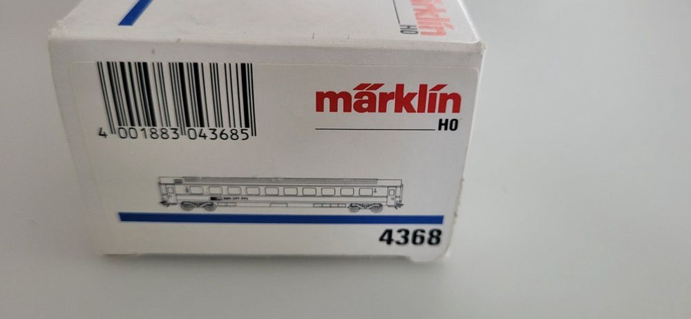 Märklin 4368 SBB EC Wagen 1.Klasse H0 AC OVP neu Kaufen auf Ricardo