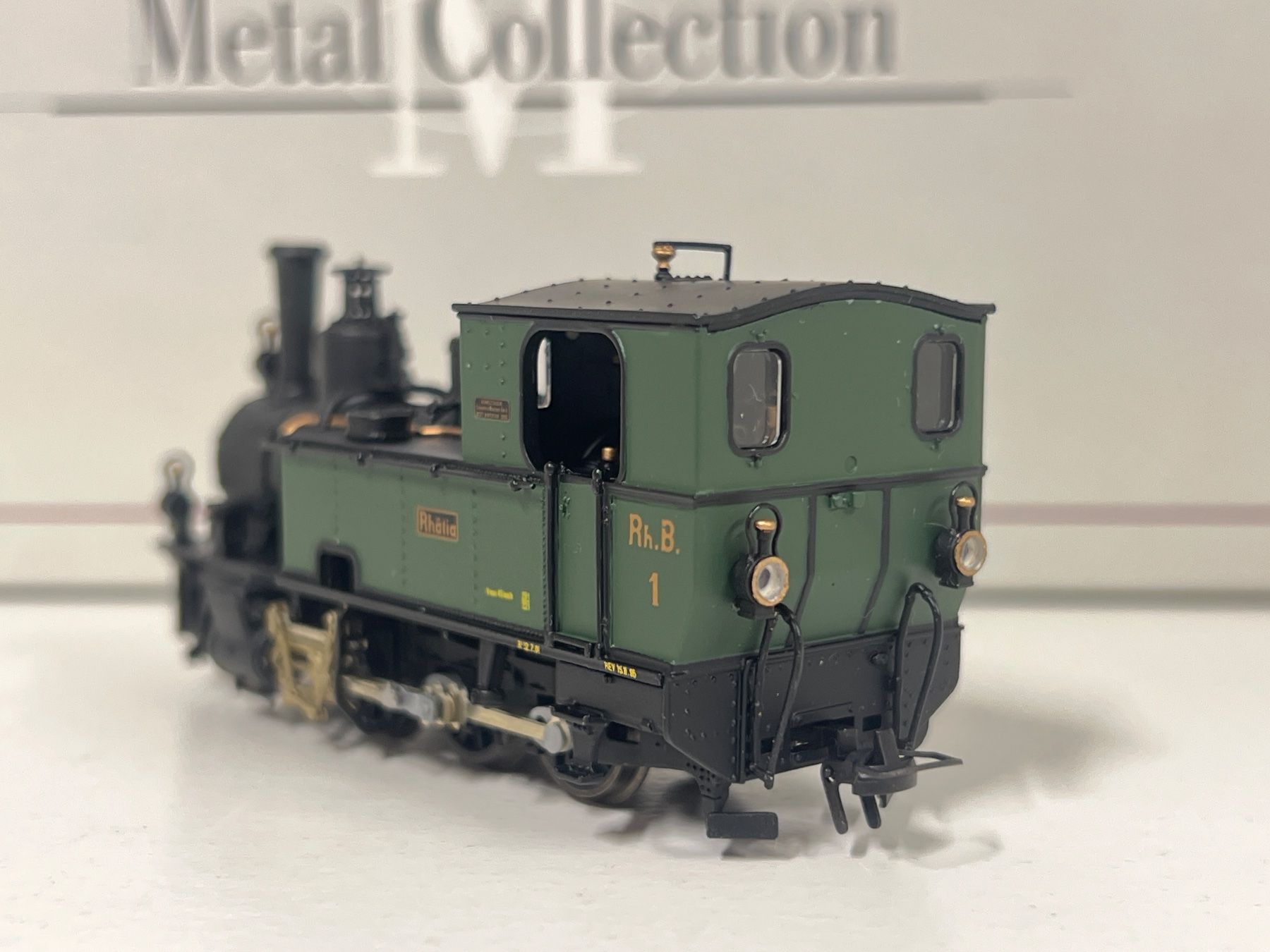 Bemo Modellini di ferrovie: Bemo Metall Collection RhB G3/4 1295 111 – Nuovo (secondo la descrizione) da Geroldswil venduto da TopTrain54 2