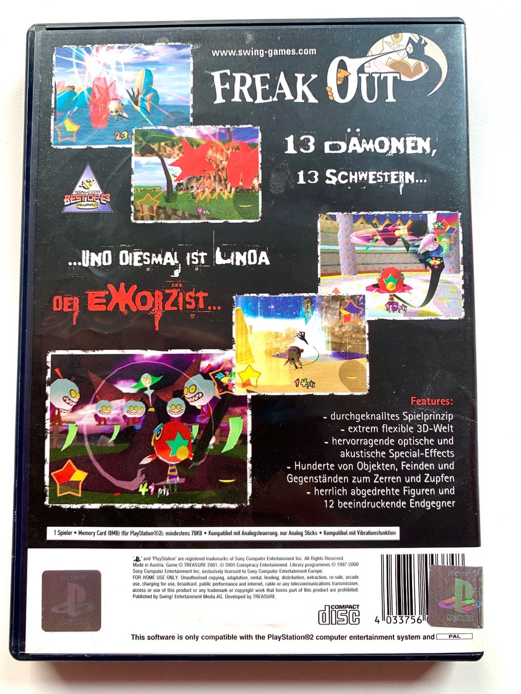 Sony Jeux: PS2 Freak Out – D'occasion à Kaiseraugst par Marsupower 2