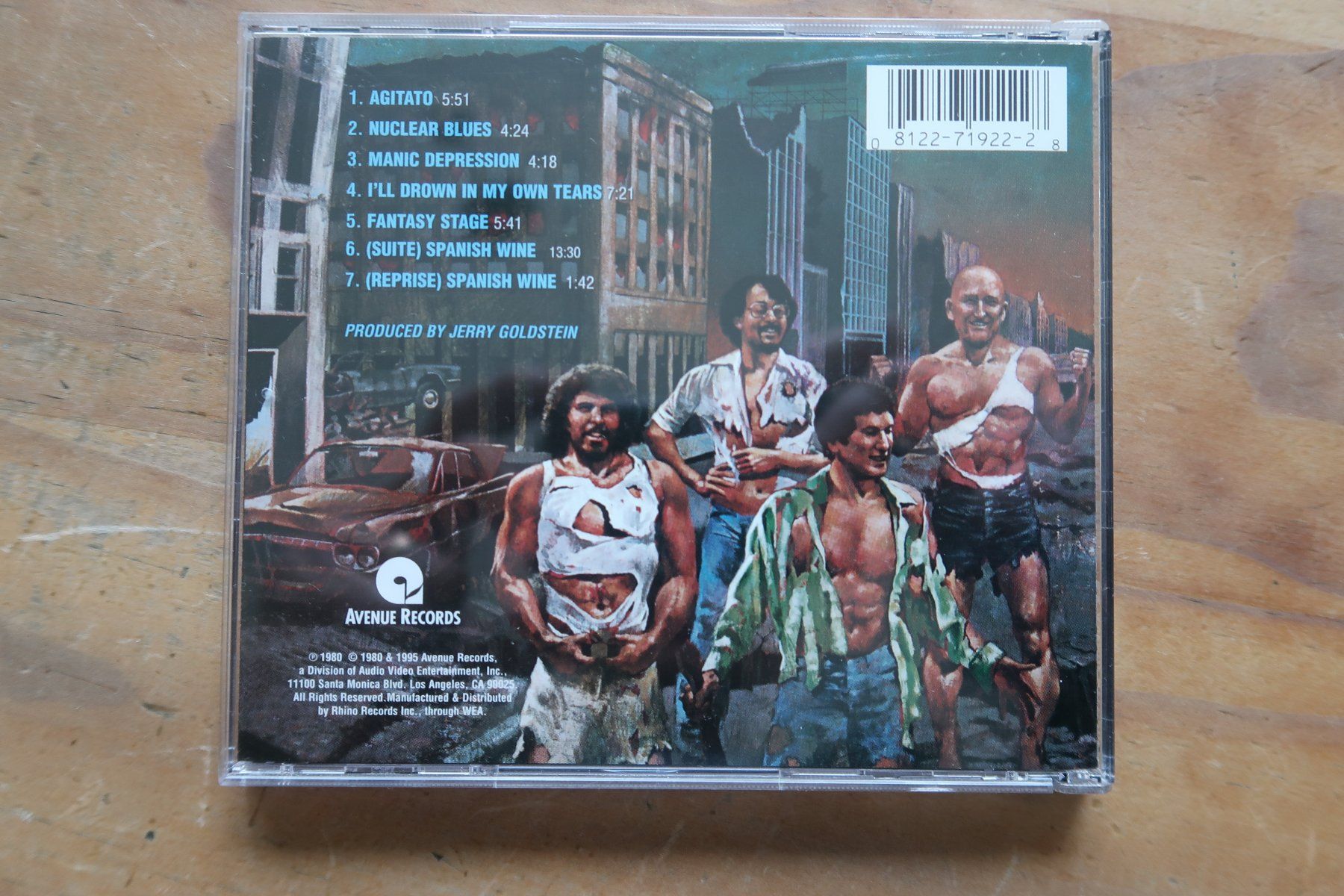 CDs: BLOOD SWEAT & TEARS - NUCLEAR BLUES -  CD – Gebraucht aus Basel von Patiscat 1
