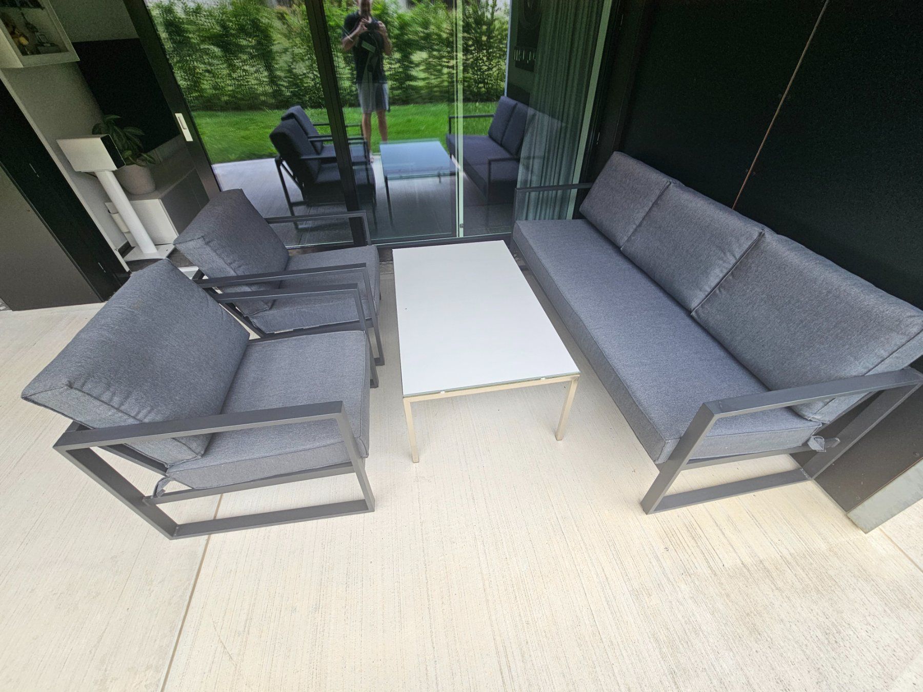 Jysk Tischset: Garten Lounge schwarz – Gebraucht aus Bülach von Sandsturm 2