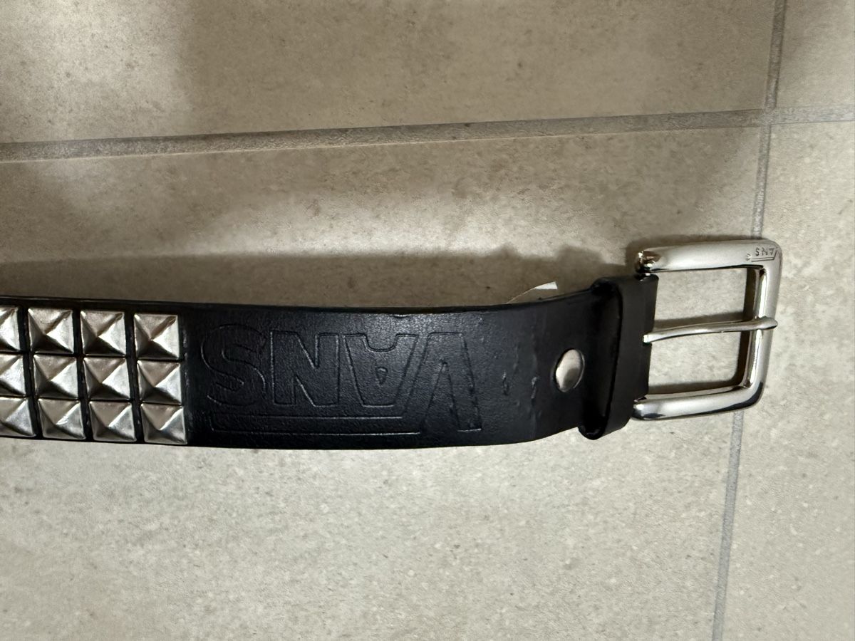Gürtel: Vans Studded Belt, Black Leather - Cool Look! – Gebraucht aus Coldrerio von Crivelli 1