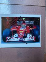 Originalautgramme Schumacher+Ferrari mit COA