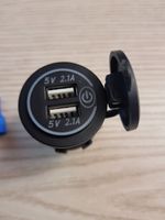 USB Einbaudose / Ladebuchse 12V DC Anschluss  NEU