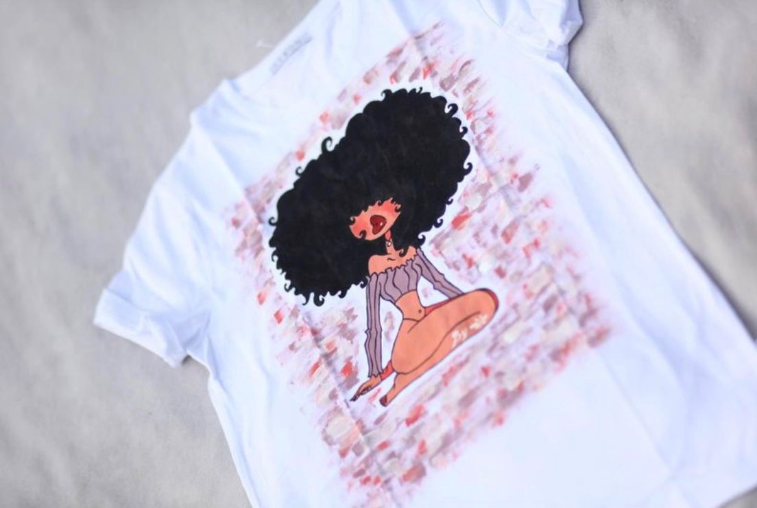 Camicette, T-shirt & Top: T-shirt hand made – Nuovo (secondo la descrizione) da Schaffhausen venduto da Nadiuna 1