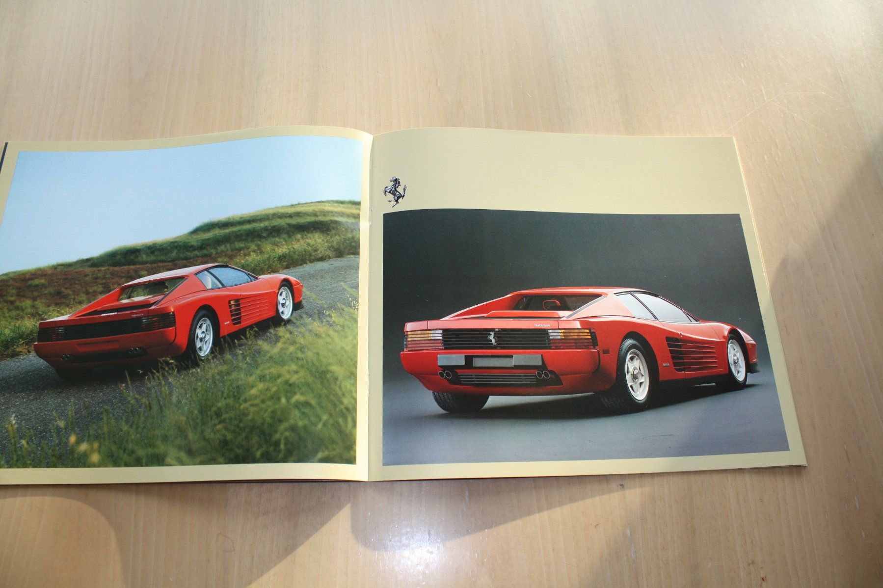 Ferrari Dokumente: Ferrari Testarossa Prospekt 2/1988 – Gebraucht aus Wikon von erwin400 7