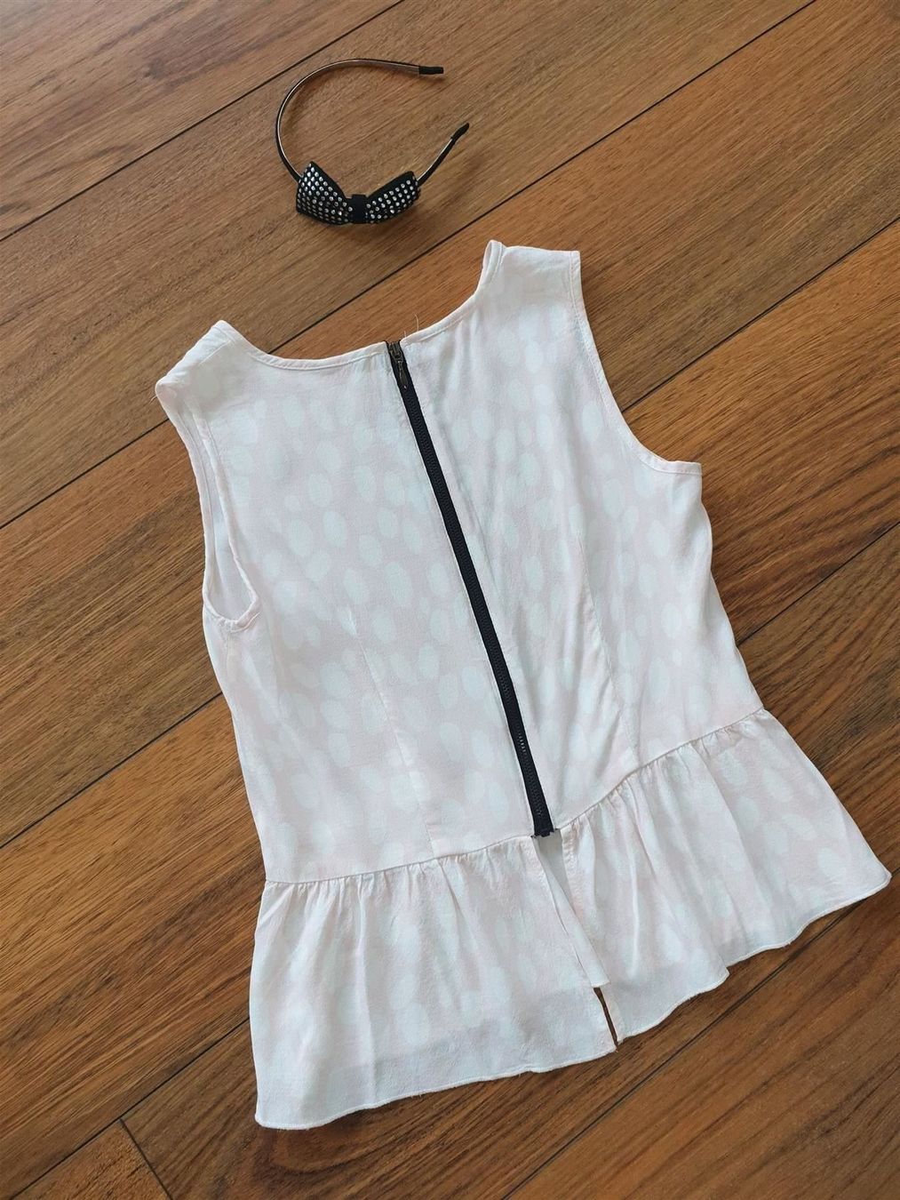 Blouses, T-shirts & Tops: Sommer Top / ärmellose Bluse Gr. 152 – D'occasion à Buchrain par regenblume3 1