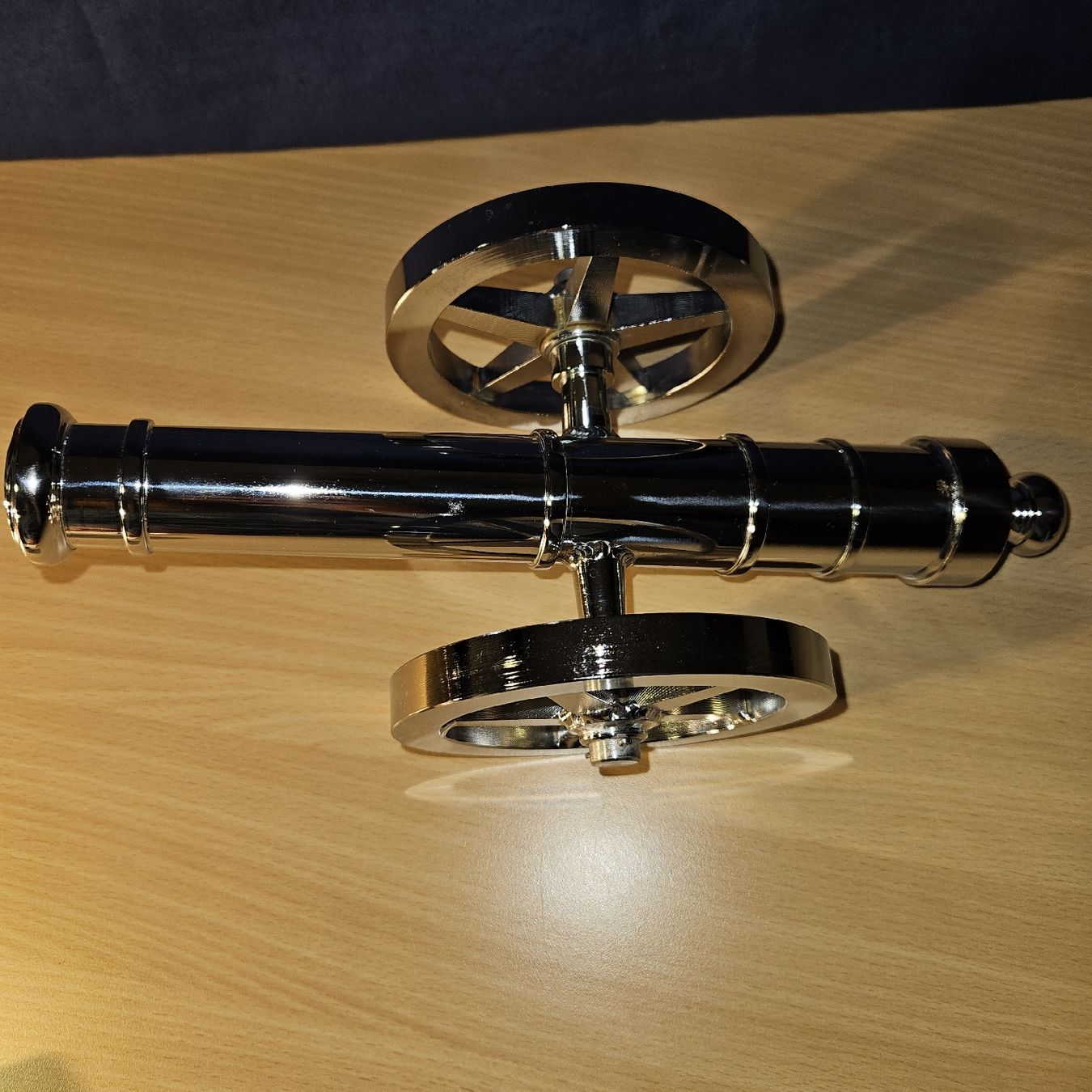 Giocattoli: Dekorative Kanone, Chrom, 30cm, Vintage, Geschenkidee – Usato da Kriens venduto da gra_fhn7 7