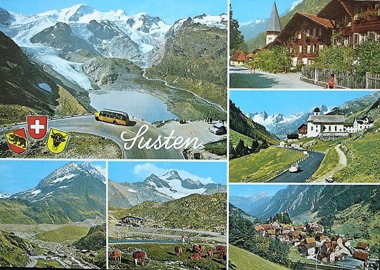 Cartoline postali: SUSTEN Wassen - Meien - Sustenpass - Postauto – Nuovo (secondo la descrizione) da Jona venduto da philajona