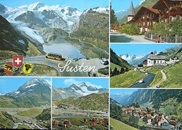 SUSTEN Wassen - Meien - Sustenpass - Postauto