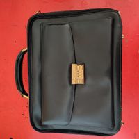 Late 80's Bally Leather Breafcase Swiss Slim Line
