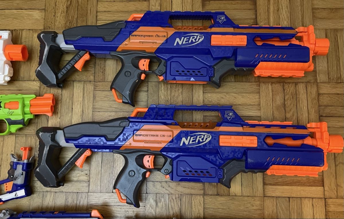 Nerf Jouets: Nerf Kollektion – D'occasion à Burgdorf par Waterloo 3