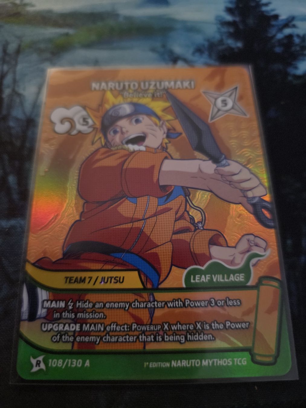 Bandai Carte collezionabili: Naruto Mythos first edition, Naruto foil 108A!  – Nuovo (secondo la descrizione) da Emmenbrücke venduto da Minato96