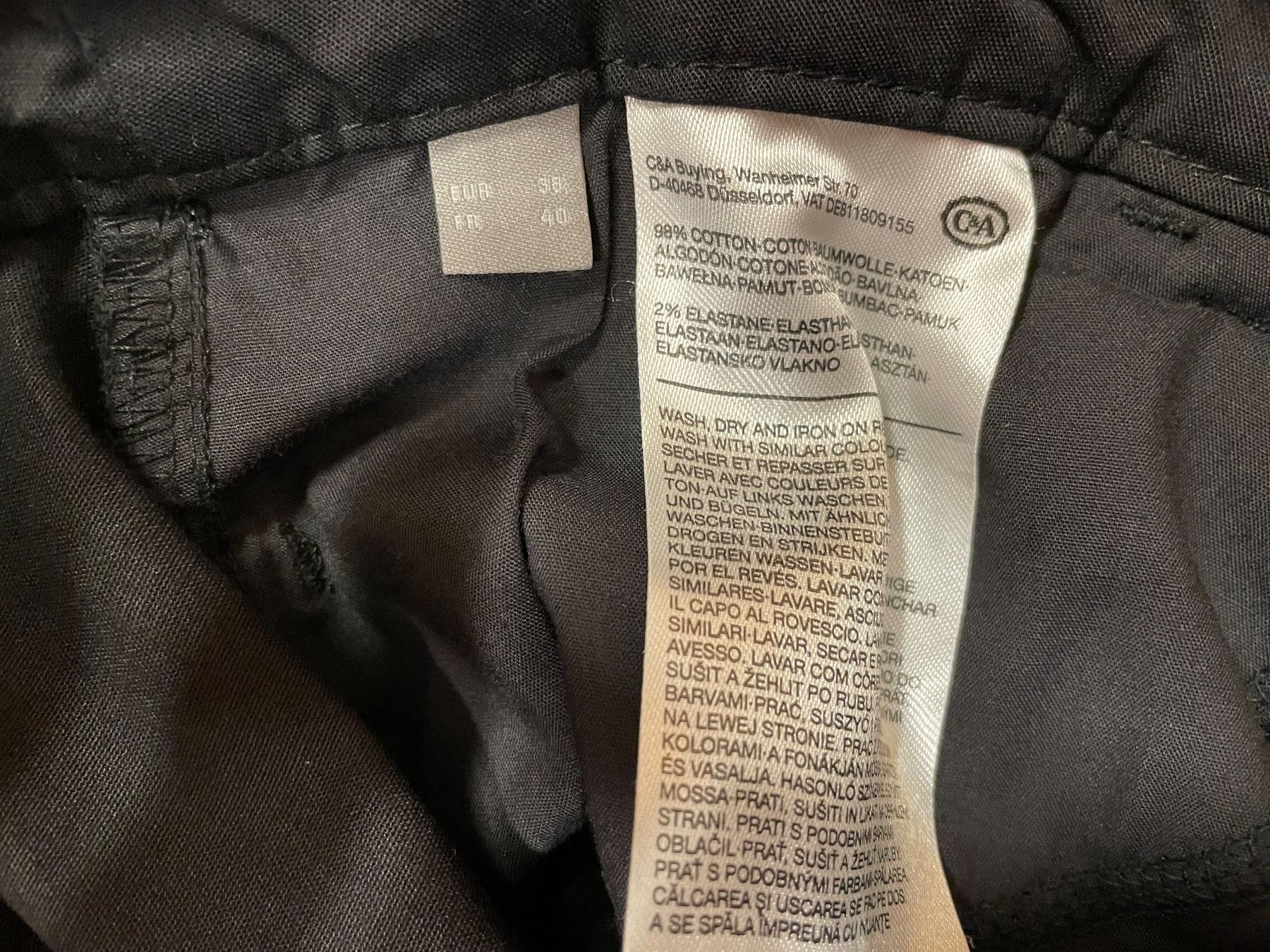 C&A Pantaloni: C&A short noir 38 – Usato da Lausanne venduto da PlusValue_Lausanne 3