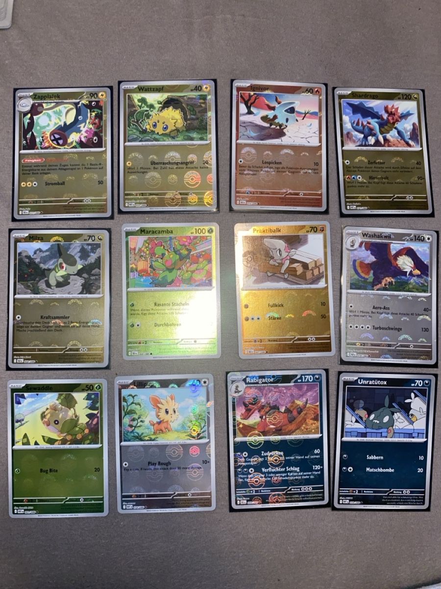 Pokémon Carte collezionabili: Pokemon Karten Sammlung Reverse Holo Pokeball – Usato da Dornach venduto da kil_rc55