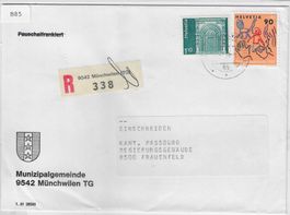1988 Einschreiben 9542 Münchwilen