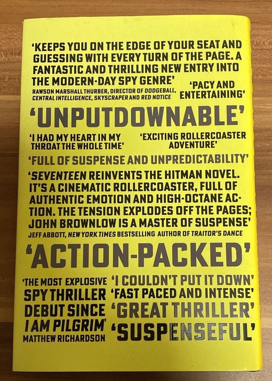 Libri: John Brownlow - Sventeen. Last man standing – Nuovo (secondo la descrizione) da Wagenhausen venduto da M.Sieg 1