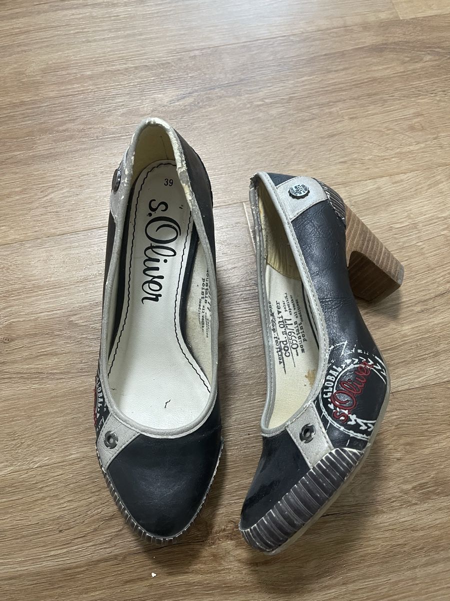 S.Oliver Damenschuhe: S.Oliver Schuhe Gr 39 in Grau – Gebraucht aus Bassersdorf von Sandy456 2