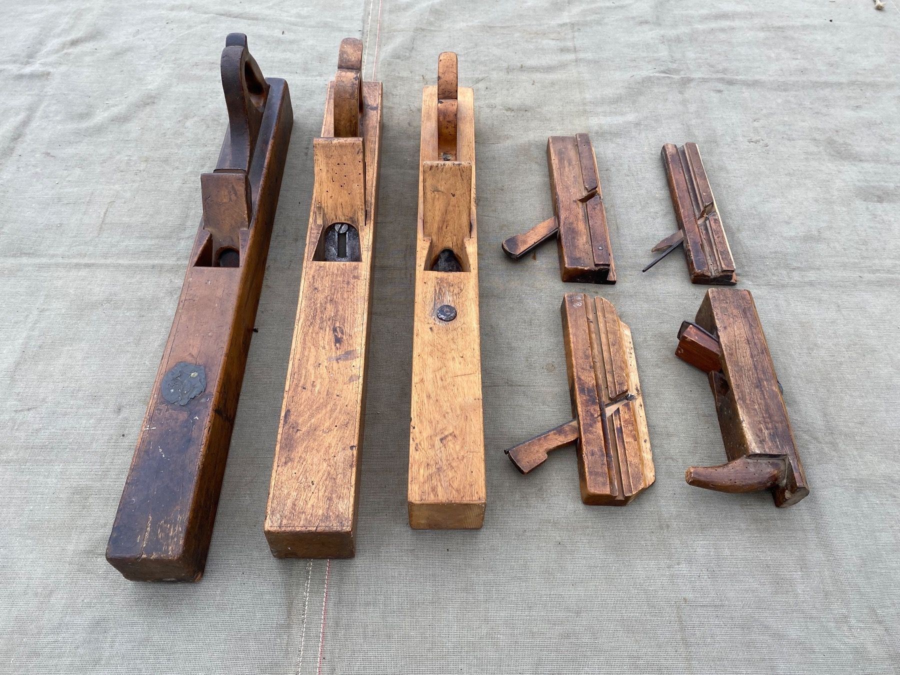Tutti gli attrezzi: 7 schöne antike Holzhobel – Usato da Feldbach venduto da Fea1 4