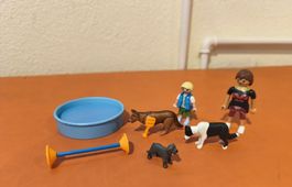 Playmobil Hunde Set mit Figuren und Zubehör gebraucht