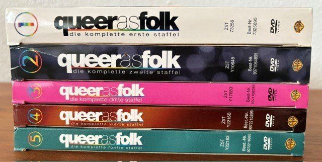 Alle DVDs: QUEER AS FOLK 5 Staffeln – Gebraucht aus Ossingen von Orelius 1
