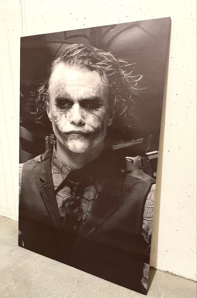 Foto & Immagini: THE JOKER grosse Leinwand / Bild – Usato da Meikirch venduto da Hilfe_Waisentiere 1